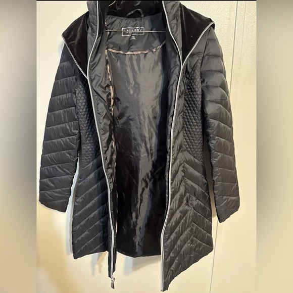 Laundry by Shelli Segal Womens Quilted Cold Weather Puffer Jacket Small - Picture 3 of 7